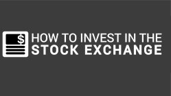 HOW TO INVEST IN THE STOCK EXCHANGE