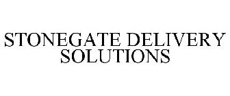 STONEGATE DELIVERY SOLUTIONS