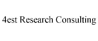 4EST RESEARCH CONSULTING