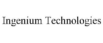 INGENIUM TECHNOLOGIES