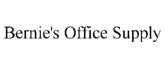 BERNIE'S OFFICE SUPPLY