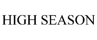 HIGH SEASON