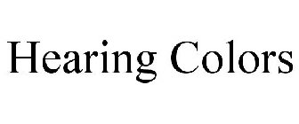 HEARING COLORS