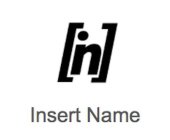 [IN] INSERT NAME
