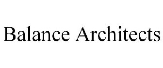BALANCE ARCHITECTS