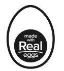 MADE WITH REAL EGGS