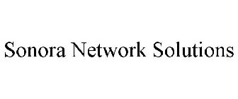 SONORA NETWORK SOLUTIONS