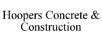 HOOPERS CONCRETE & CONSTRUCTION