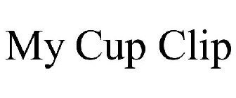 MY CUP CLIP