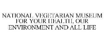 NATIONAL VEGETARIAN MUSEUM FOR YOUR HEALTH, OUR ENVIRONMENT AND ALL LIFE