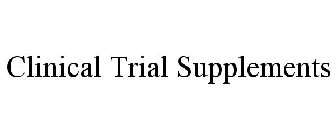 CLINICAL TRIAL SUPPLEMENTS