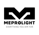 M MEPROLIGHT EVERYTHING YOU AIM FOR