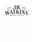 J.R. WATKINS ESTD 1868 REMEDIES FOR BODY