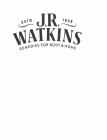 J.R. WATKINS ESTD 1868 REMEDIES FOR BODY & HOME