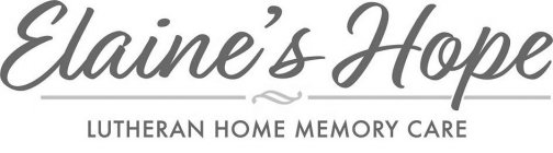 ELAINE'S HOPE LUTHERAN HOME MEMORY CARE