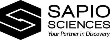 S SAPIO SCIENCES YOUR PARTNER IN DISCOVERY