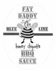 FAT DADDY BLUE LINE HONEY CHIPOTLE BBQ SAUCE