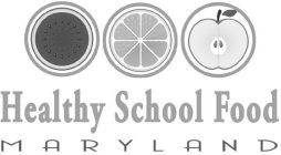 HEALTHY SCHOOL FOOD MARYLAND