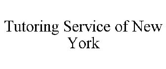TUTORING SERVICE OF NEW YORK