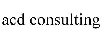 ACD CONSULTING