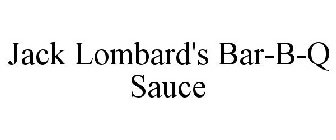 JACK LOMBARD'S BAR-B-Q SAUCE