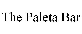 THE PALETA BAR