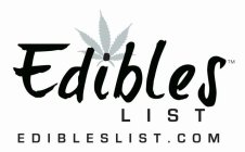EDIBLES LIST EDIBLESLIST.COM