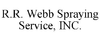 R.R. WEBB SPRAYING SERVICE, INC.