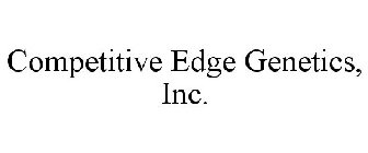 COMPETITIVE EDGE GENETICS, INC.