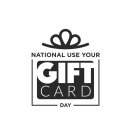 NATIONAL USE YOUR GIFT CARD DAY