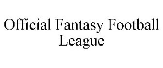 OFFICIAL FANTASY FOOTBALL LEAGUE