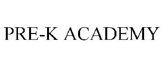 PRE-K ACADEMY