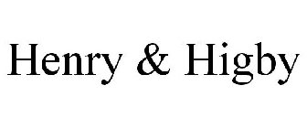 HENRY & HIGBY