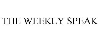 THE WEEKLY SPEAK