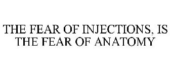 THE FEAR OF INJECTIONS, IS THE FEAR OF ANATOMY