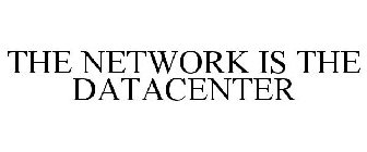 THE NETWORK IS THE DATA CENTER