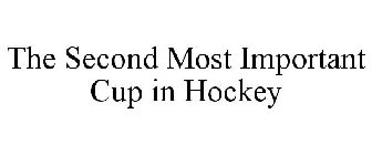 THE SECOND MOST IMPORTANT CUP IN HOCKEY