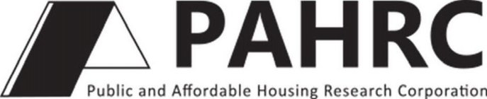 PAHRC PUBLIC AND AFFORDABLE HOUSING RESEARCH CORPORATION