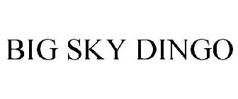 BIG SKY DINGO