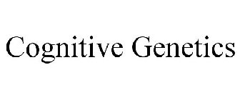 COGNITIVE GENETICS