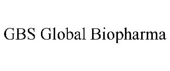 GBS GLOBAL BIOPHARMA