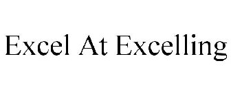 EXCEL AT EXCELLING