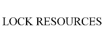 LOCK RESOURCES