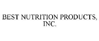 BEST NUTRITION PRODUCTS, INC.