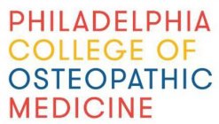 PHILADELPHIA COLLEGE OF OSTEOPATHIC MEDICINE