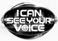 I CAN SEE YOUR VOICE