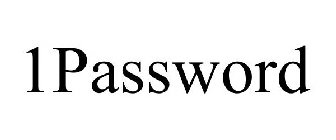 1PASSWORD