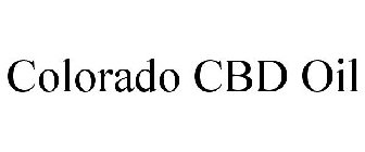 COLORADO CBD OIL