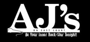 AJ'S ON EAST COURT BE YOUR INNER ROCK STAR TONIGHT!