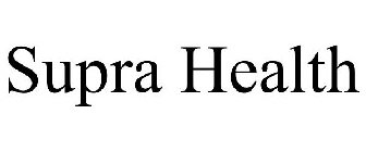 SUPRA HEALTH